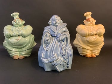 Red Wing “ Chef Pierre?? Green and Yellow with “Blue Friar Monk?? “ Thou Shalt Not Steal