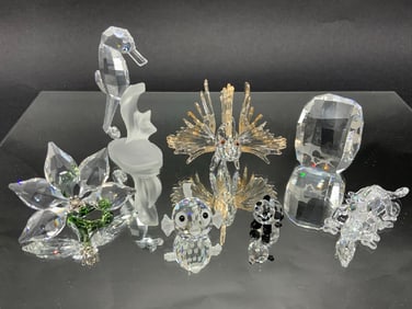 Grouping of (7) Swarovski Crystal Figures