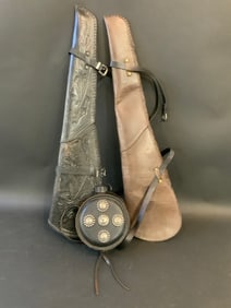 Western Leather Canteen & Gun Cases