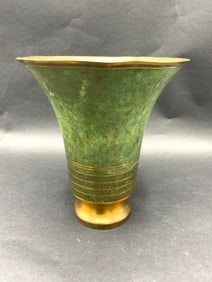 Carl Sorensen Bronze Vase