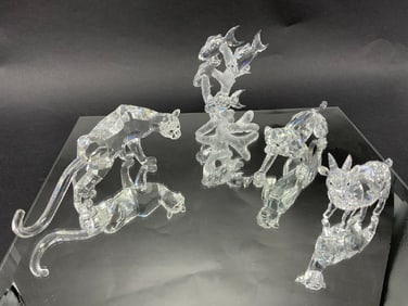Grouping of (4) Swarovski Crystal Figures