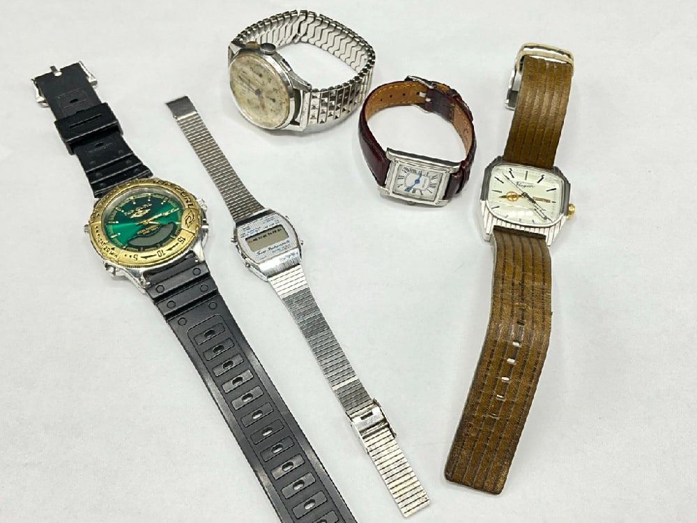 Five (5) Compiled Wristwatches (1 of 8)