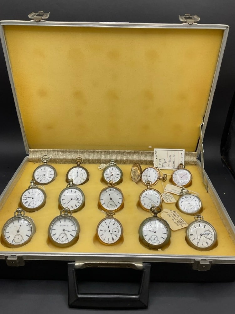 Fifteen (15) Piece Estate Antique Pocket Watch Collection (1 of 7)