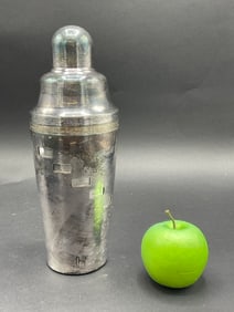 1930's Napier Dial A Drink Silver Plated Cocktail Shaker