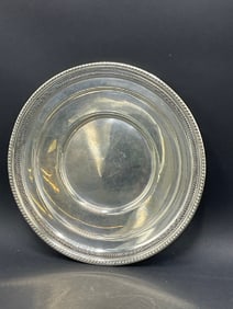 American 10" Sterling Silver Plate