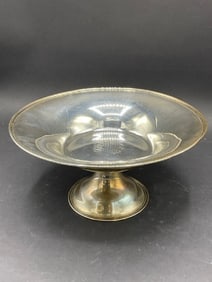 9?? American Sterling Silver Pedestal Bowl