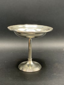 American Sterling Silver Pedestal Bowl