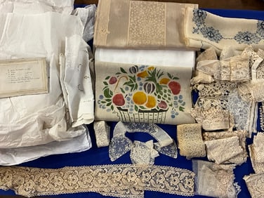 Estate Compiled Linen Lot