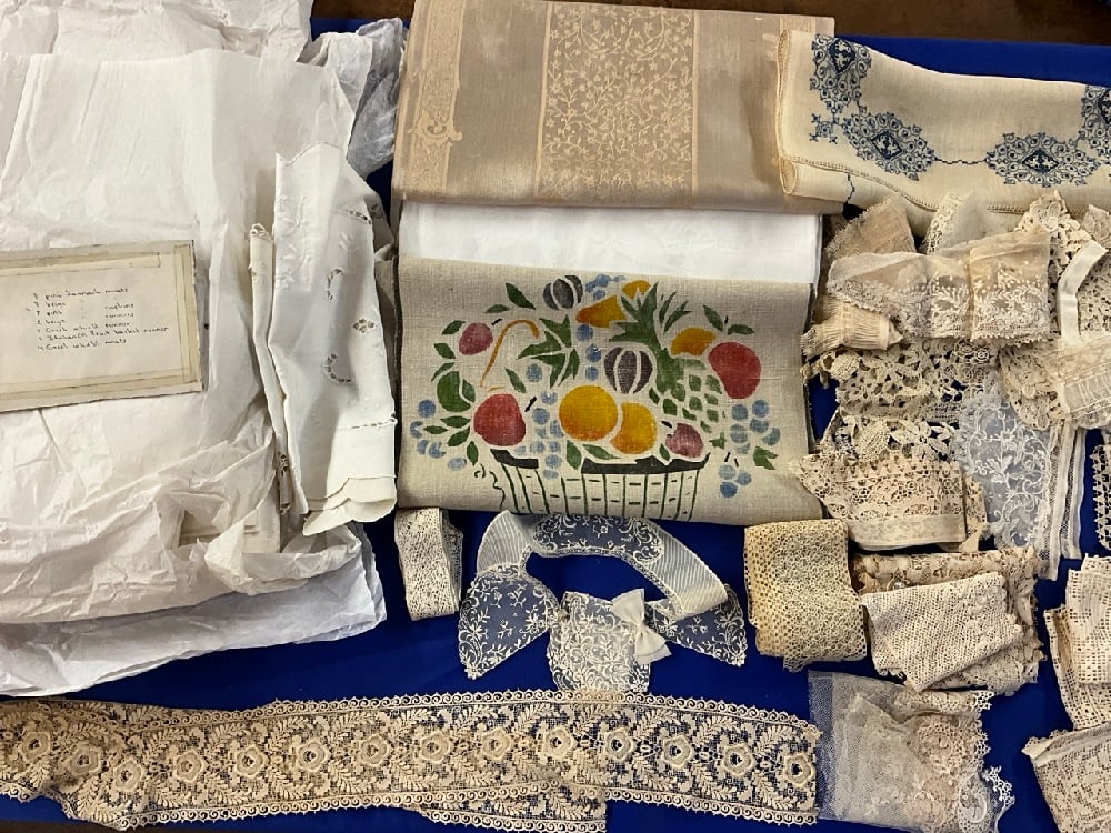 Estate Compiled Linen Lot (1 of 8)