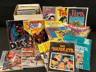 Estate Lot of (112) Vintage Comics