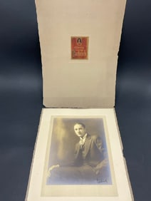 Signed Photograph Of A Young George Gershwin By Louis Fabian Bachrach Sr.