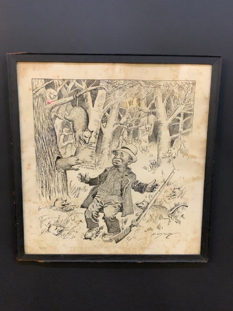 Clifford K. Berryman President Taft Political Cartoon (1 of 5)