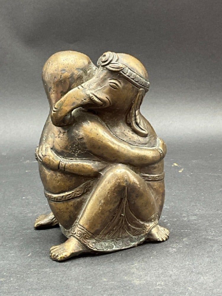 Ganesha Brass Elephants Statue Hindu Unity (1 of 4)