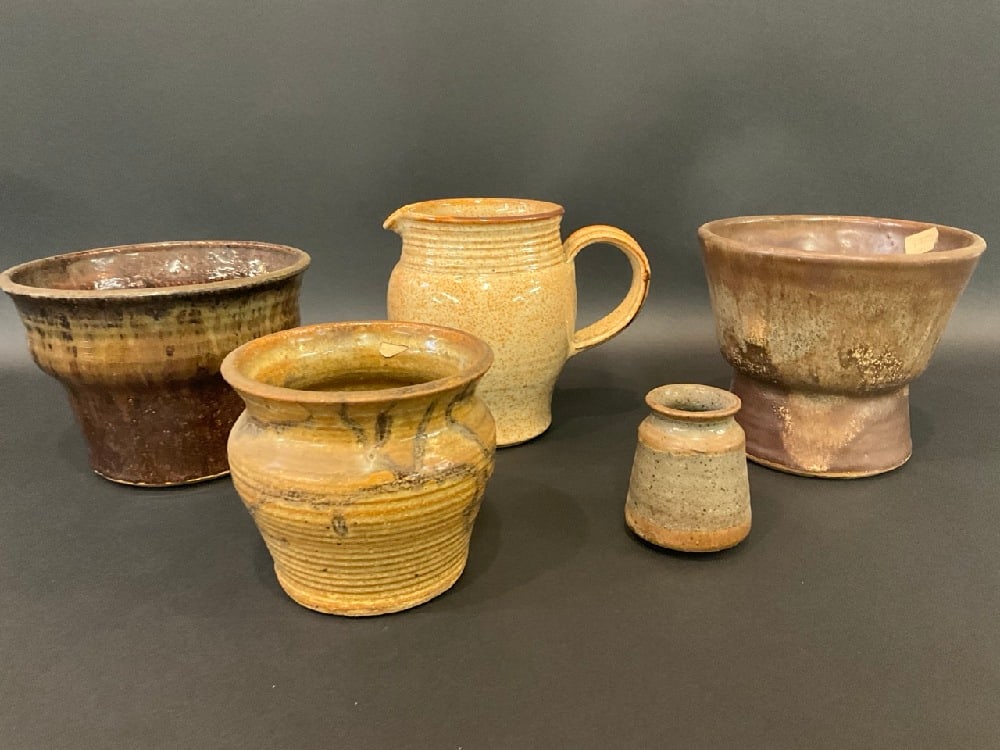 Estate Compiled Mid Century Art Pottery Grouping (1 of 5)