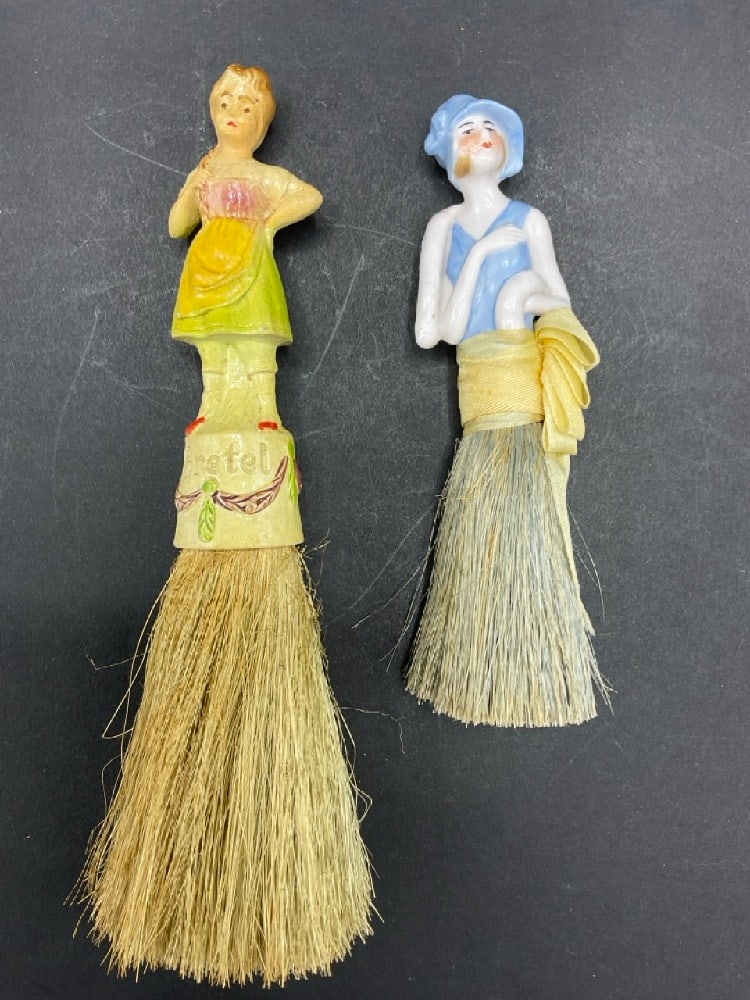 German Bisque Half Dolls Brushes (1 of 3)