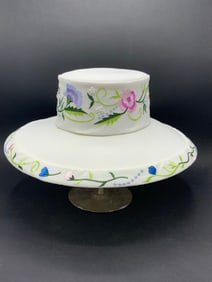 Vintage Studio B Floral Stitched Hat