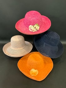 (4) Vintage Straw Hats - Nordstrom