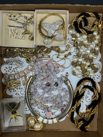 Estate Compiled Costume Jewelry Group