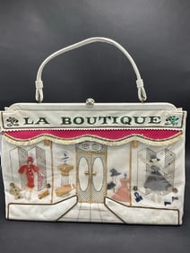 Vintage Soure Bag “La Boutique “ Handbag