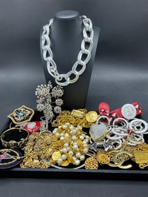 Estate Compiled Costume Jewelry Group