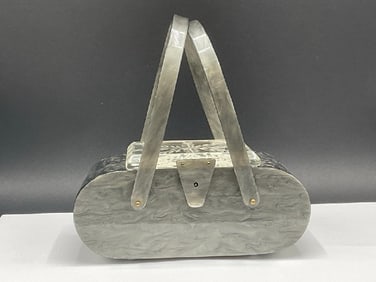 Vintage Rockabilly Lucite Handbag