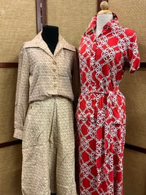 Two (2) Vintage Two Piece Outfits