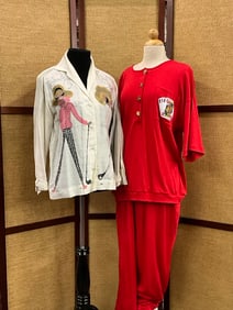 Brownstone Studio New York Loungewear 2 pc with 60’ Golf Ladies Blouse