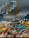 Estate Compiled Costume Jewelry, Beaded Stone Necklaces Etc.