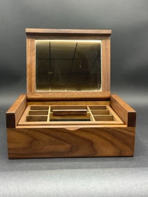 Black Walnut North Hill Woodworks Jewelry Box