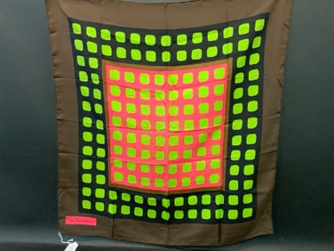 Vintage Silk Yves Saint Laurent Scarf