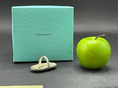 Tiffany & Co. Sterling Silver Gardening Tools and Basket: Tiffany & Co. Sterling Silver Gardening Tools and Basket. Total weight: 54 grams.Dimensions: 1&rdquo; x 2 1/2&rdquo;