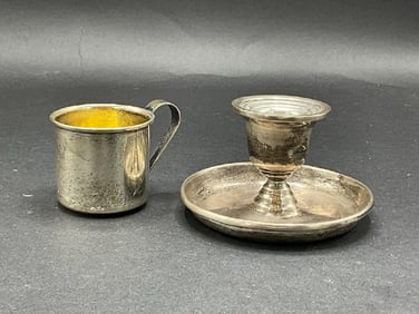 Estate Compiled Sterling Silver Table Wares