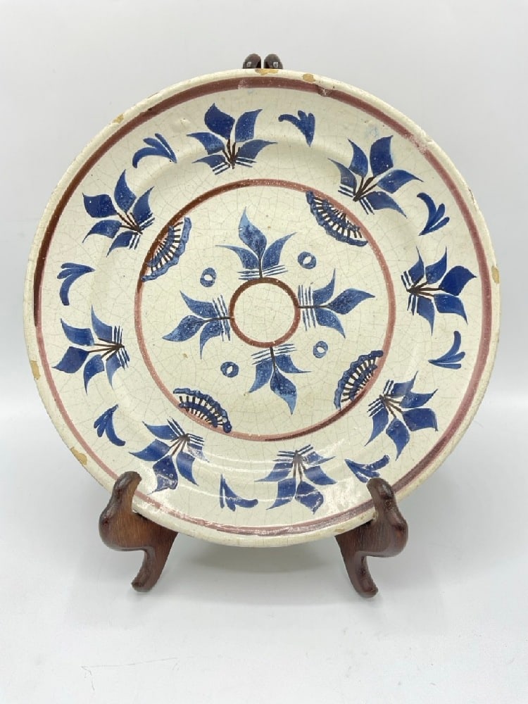 18th Century French Faience Charger (1 of 5)