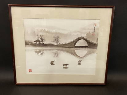 Don Hong-Oai (1929-2004) Three Friends: Don Hong-Oai (1929-2004) Titled: Three Friends Signed Gelatin Silver Print. c.1989. Dimensions: 15 3/4&rdquo; x 19 3/4&rdquo; and 23&rdquo; x 27&rdquo; Framed