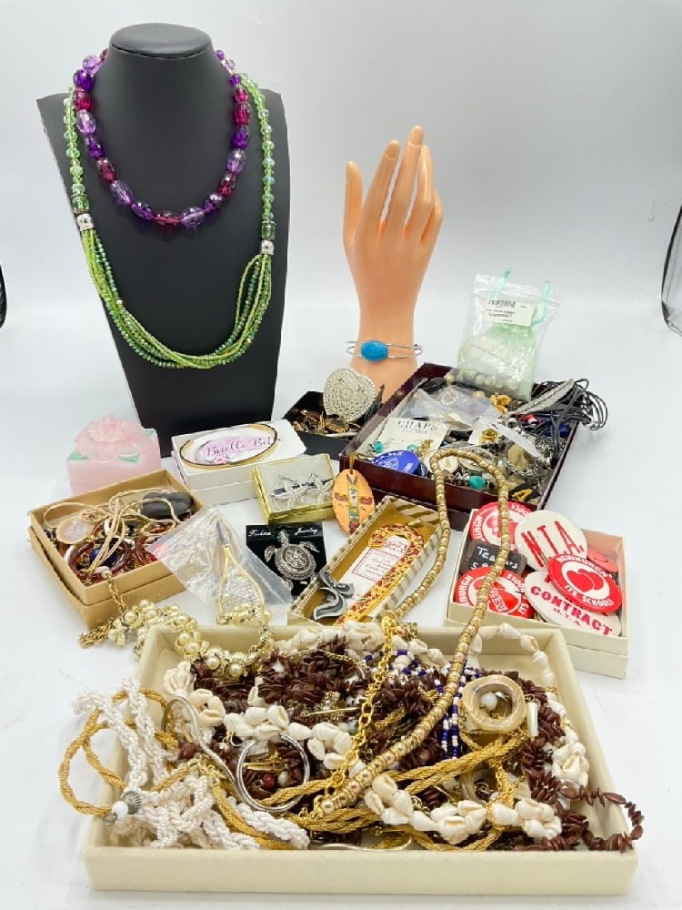 Large Vintage Estate Compiled Costume Jewelry Lot (1 of 5)