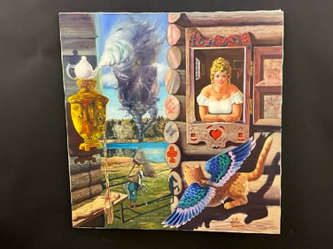 Edward Gavrilov (1932-2000 Russian/American) Surrealism