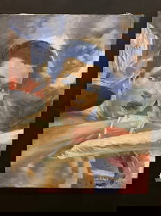 Edward Gavrilov (1932-2000 Russian/American) Muhammad Ali: Edward Gavrilov (1932-2000 Russian/American) Titled: Muhammad Ali Oil on canvasDimensions: 20&rdquo; x 16&rdquo; Bio: Eddik Gavrilov was born in a small town near the Siberian city of Vladivostok. Aft