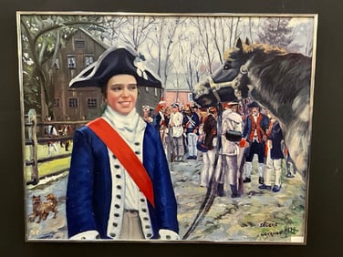 Edward Gavrilov (1932-2000 Russian/American) Bicentennial