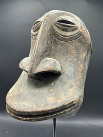 Congo Hemba Tribal Head Mask