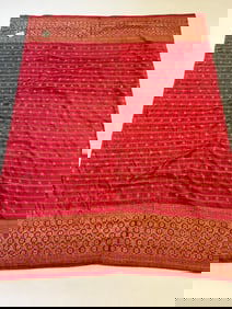 Indonesian Silk Sarong Textile