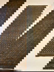 Two (2) Indonesian Batik Cloths