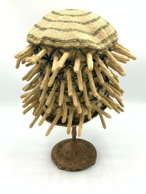 African Bamileke Cameroon Hat “The Crowning Achievement