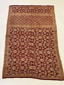 19th c. Silk Indonesian Sarong