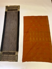 Two (2) Indonesian Batik Cloths