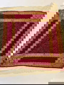Important Indonesian Iket Ceremonial Head Cloth