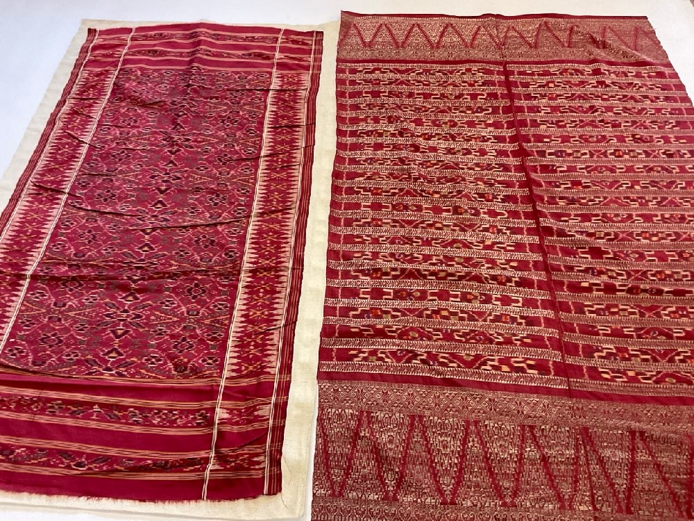 Two (2) Indonesian Iket Ceremonial Textiles (1 of 10)