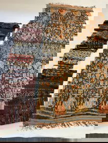 Eight (8) Piece Indonesian Textiles