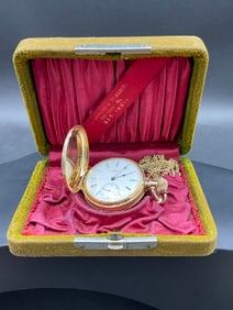 14K Yellow Gold Elgin Pocket Watch