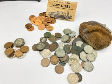 Estate Compiled Mix U.S. and Foreign Coin Lot