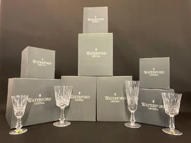 32 Pc. Estate Collection of Waterford Crystal “ Rosslare?? Stemware